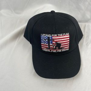 NWT I Stand For The Flag I Kneel For The Cross Hat.